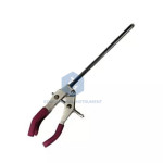 Standard Clamp Retort, Three Pronged, Rubber Lined